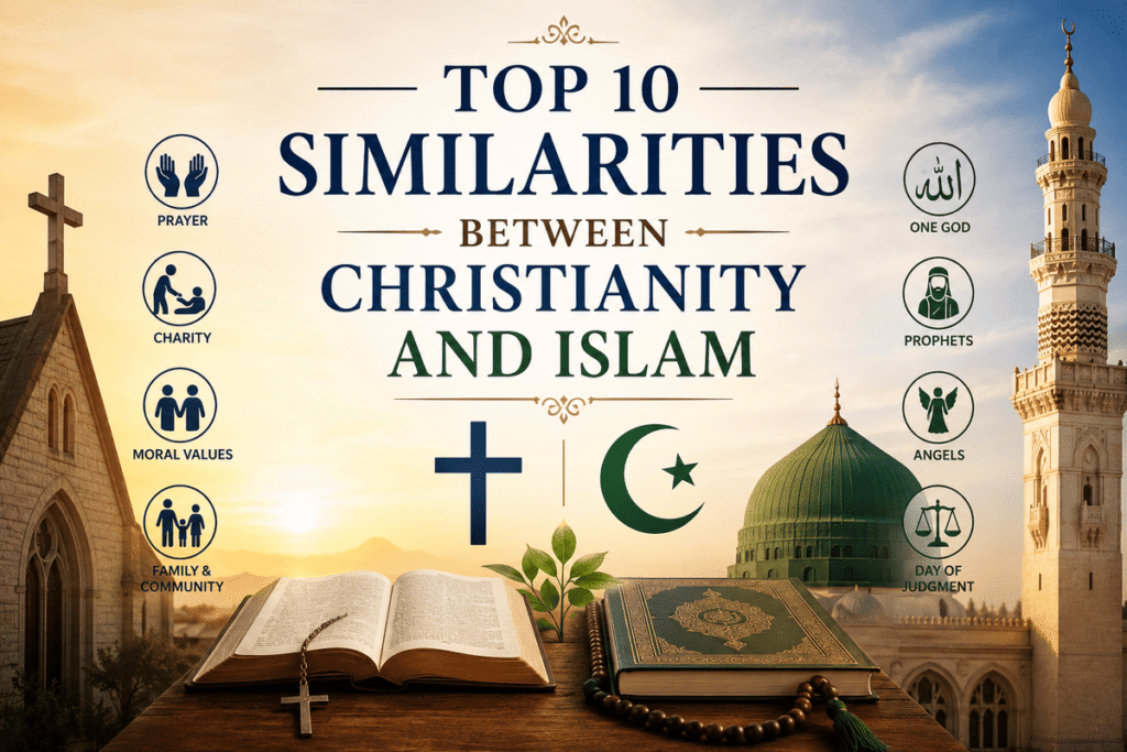 Top 10 Similarities Between Christianity and Islam 1 Christianity and Islam
