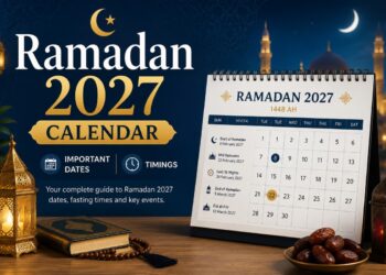 Ramadan 2027 Calendar