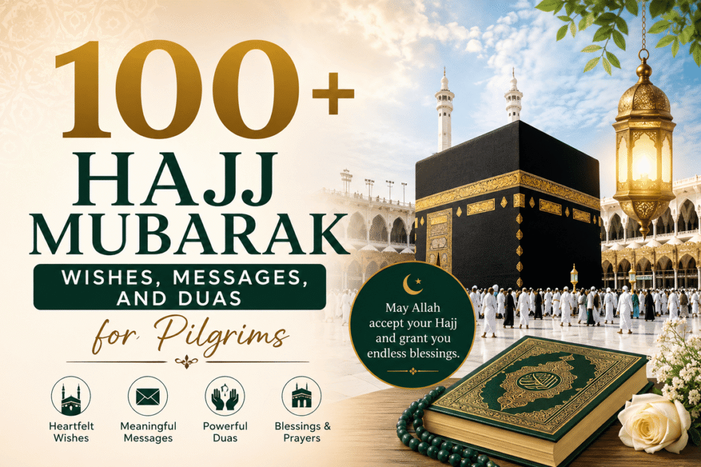 100+ Hajj Mubarak Wishes, Messages, and Duas for Pilgrims 1 hajj mubarak wishes